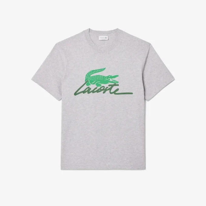 Herren-T-Shirt aus bedruckter Baumwolle
