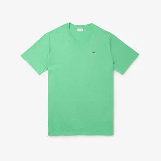 Herren-T-Shirt aus Pima-Baumwolljersey in langer Passform