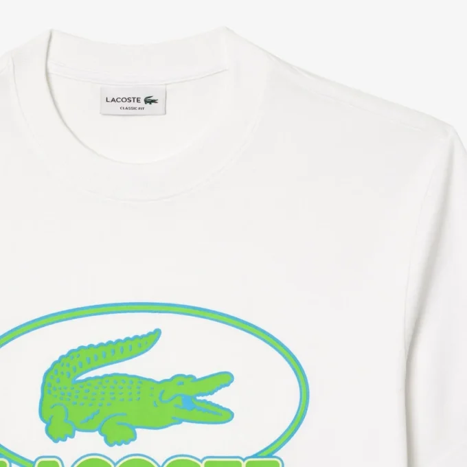 Herren-T-Shirt aus schwerer Baumwolle mit Grafikprint