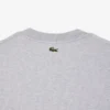Herren-T-Shirt aus schwerer Baumwolle mit Print, lockere Passform