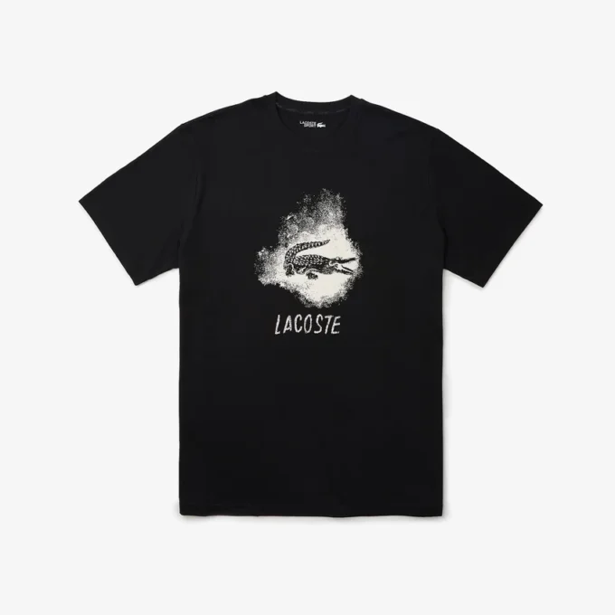 Herren-T-Shirt „Crocodile Sport“ in langer Passform