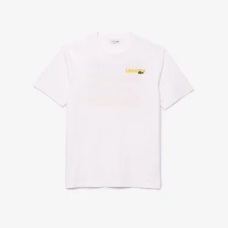 Herren-T-Shirt mit Ombra-Print und Washed-Effekt
