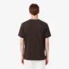 Herren-T-Shirt mit Streifen am Kragen, hergestellt in Frankreich