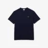 Herren-T-Shirt mit V-Ausschnitt in Big Fit aus Pima-Baumwolle