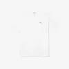 Herren-T-Shirt mit V-Ausschnitt und weiter Passform aus Pima-Baumwolle