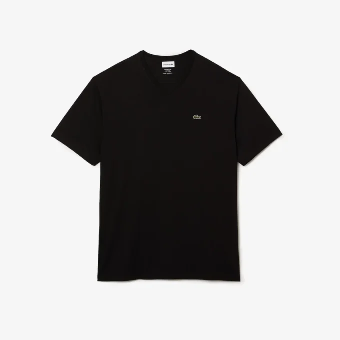 Herren-T-Shirt mit V-Ausschnitt und weiter Passform aus Pima-Baumwolle