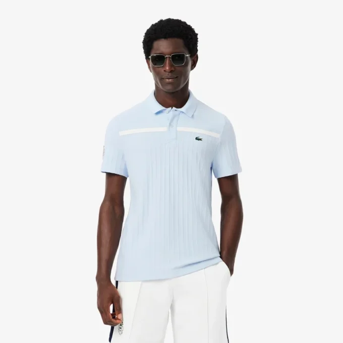 Herren-Tennis-Heritage-Poloshirt mit Ultra Dry-Emblem Herren-Tennis-Heritage-Poloshirt mit Ultra Dry-Emblem
