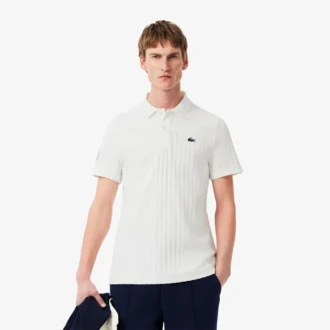 Herren-Tennis-Heritage-Poloshirt mit Ultra Dry-Emblem