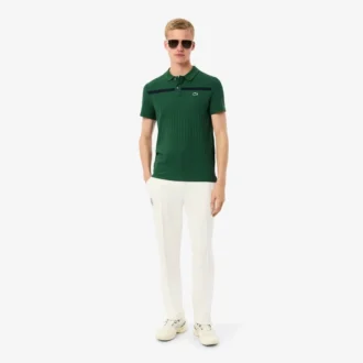 Herren-Tennis-Heritage-Poloshirt mit Ultra Dry-Emblem