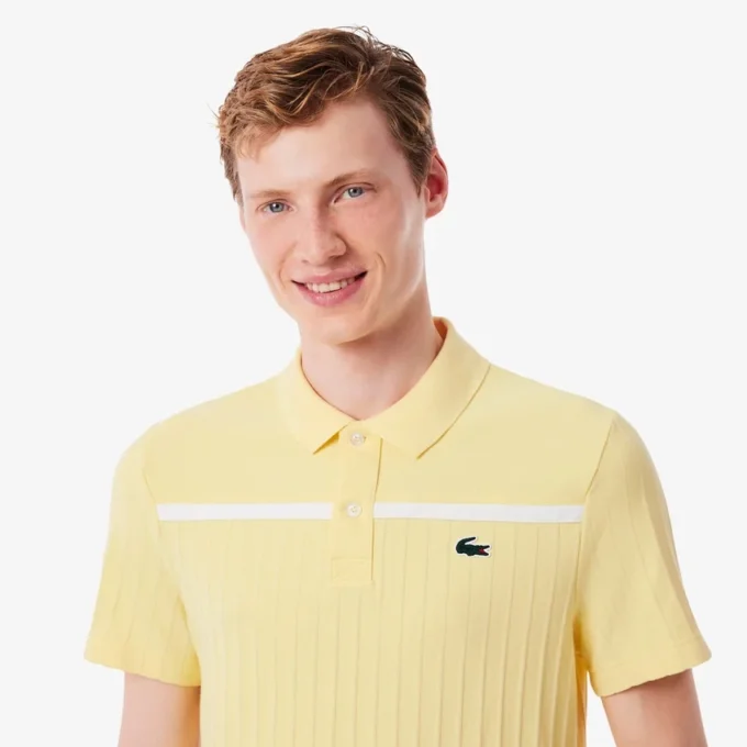 Herren-Tennis-Heritage-Poloshirt mit Ultra Dry-Emblem Herren-Tennis-Heritage-Poloshirt mit Ultra Dry-Emblem