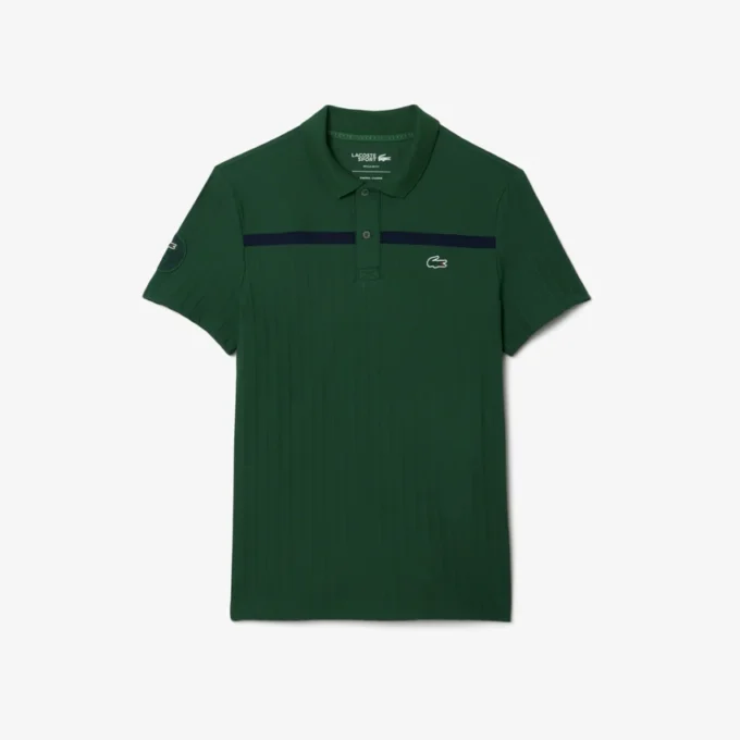 Herren-Tennis-Heritage-Poloshirt mit Ultra Dry-Emblem Herren-Tennis-Heritage-Poloshirt mit Ultra Dry-Emblem