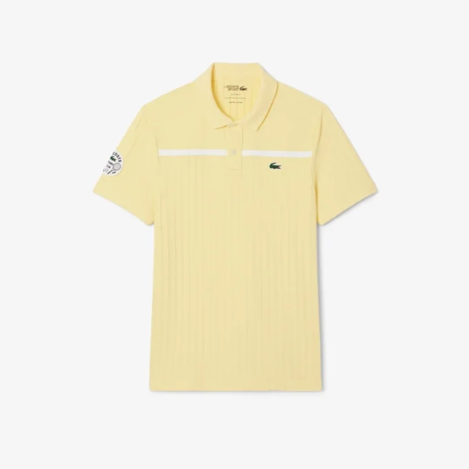 Herren-Tennis-Heritage-Poloshirt mit Ultra Dry-Emblem Herren-Tennis-Heritage-Poloshirt mit Ultra Dry-Emblem