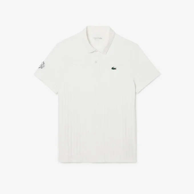 Herren-Tennis-Heritage-Poloshirt mit Ultra Dry-Emblem Herren-Tennis-Heritage-Poloshirt mit Ultra Dry-Emblem