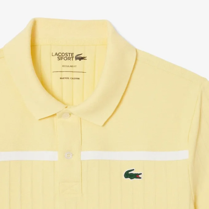 Herren-Tennis-Heritage-Poloshirt mit Ultra Dry-Emblem Herren-Tennis-Heritage-Poloshirt mit Ultra Dry-Emblem