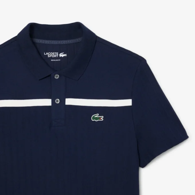 Herren-Tennis-Heritage-Poloshirt mit Ultra Dry-Emblem Herren-Tennis-Heritage-Poloshirt mit Ultra Dry-Emblem