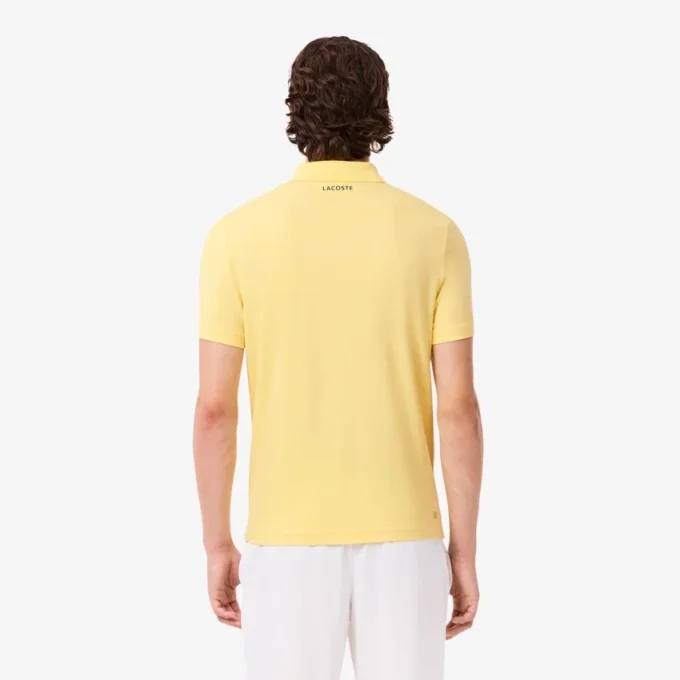 Herren-Tennis-Poloshirt „Ultra Dry“ mit Print und schmaler Passform Herren-Tennis-Poloshirt „Ultra Dry“ mit Print und schmaler Passform