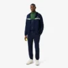 Herren-Tennis-Sweatshirt mit Reißverschluss und Farbblock-Design Herren-Tennis-Sweatshirt mit Reißverschluss und Farbblock-Design