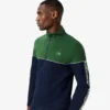 Herren-Tennis-Sweatshirt mit Reißverschluss und Farbblock-Design Herren-Tennis-Sweatshirt mit Reißverschluss und Farbblock-Design