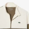 Herren-Tennis-Sweatshirt mit Reißverschluss und Farbblock-Design