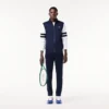 Herren-Tennis-Sweatshirt mit Reißverschluss und Stretch