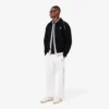 Herren-Varsity-Jacke aus Wolle mit Badge-Akzent