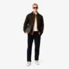 Herren-Velourshemd in Regular Fit