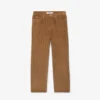 Herren-Velourshose mit 5 Taschen und geradem Schnitt