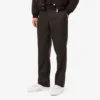 Herren-Wollhose mit geradem Schnitt und Chevron-Muster