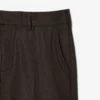 Herren-Wollhose mit geradem Schnitt und Chevron-Muster