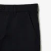 Herrenhose aus Baumwolltwill mit geradem Schnitt