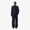 Herrenhose aus gefilzter Wolle mit gerader Passform