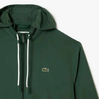 Herrenjacke mit abnehmbarer Kapuze