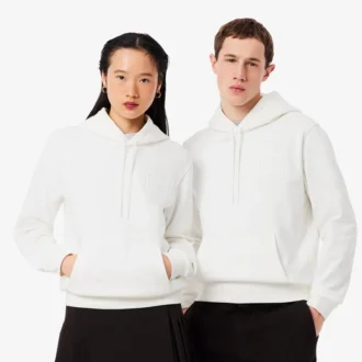 Hoodie mit geprägtem Logo