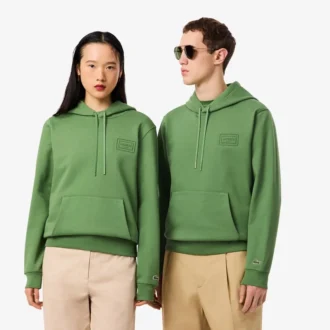 Hoodie mit geprägtem Logo