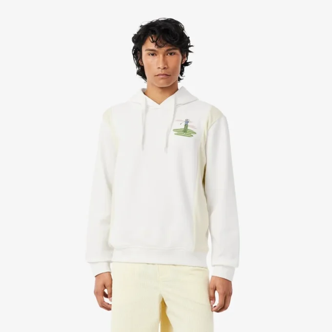 Hoodie mit Golf-Print