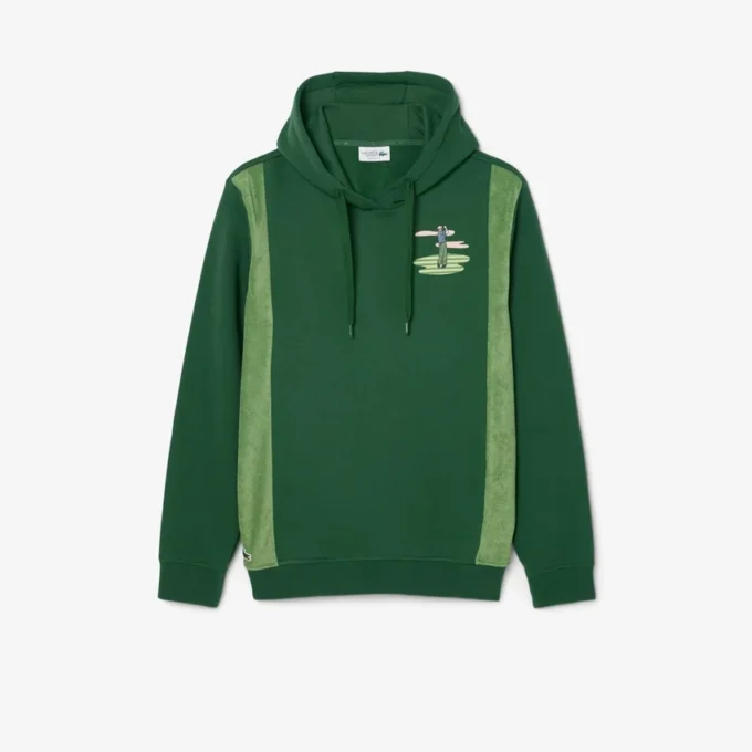 Hoodie mit Golf-Print