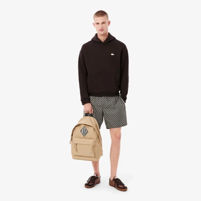 Hoodie mit Print und lockerer Passform