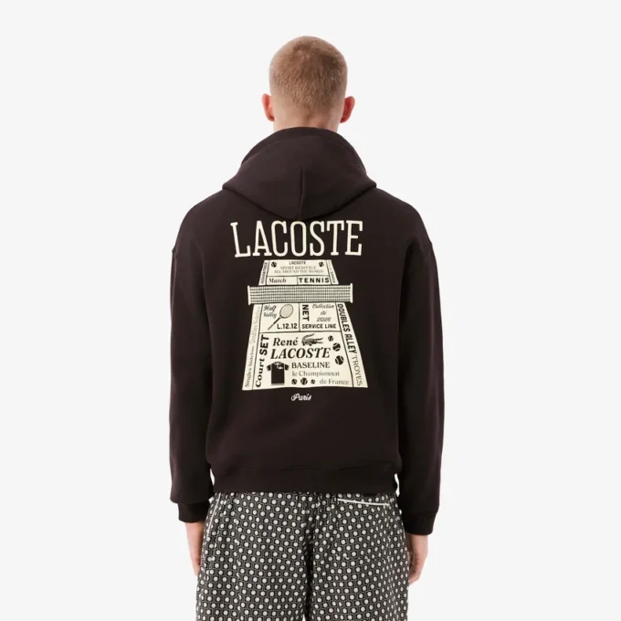 Hoodie mit Print und lockerer Passform