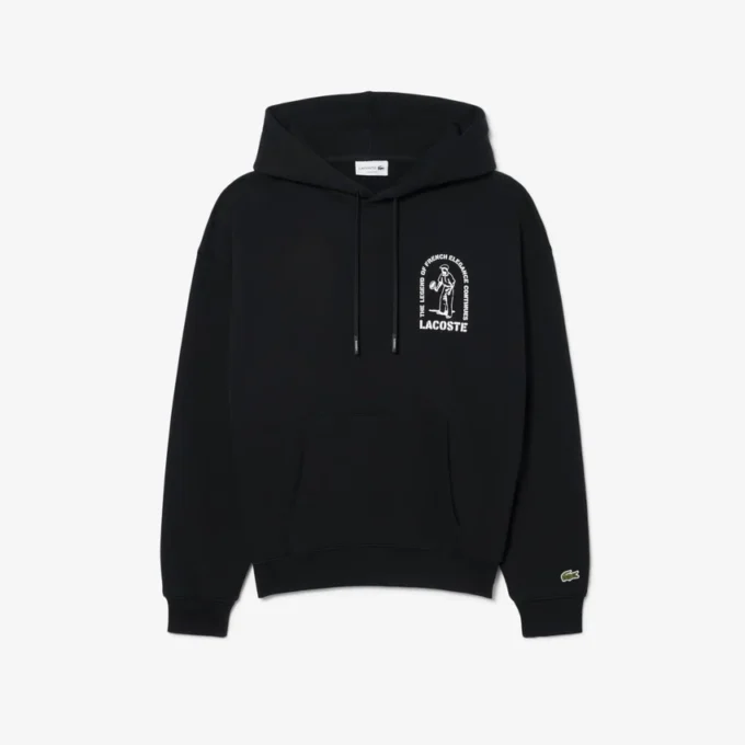 Hoodie mit Print und lockerer Passform