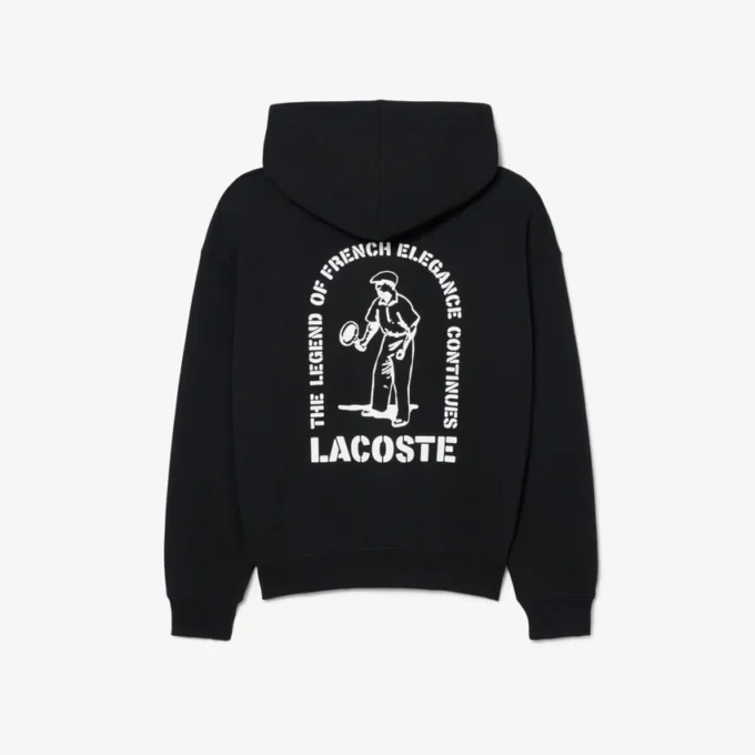 Hoodie mit Print und lockerer Passform