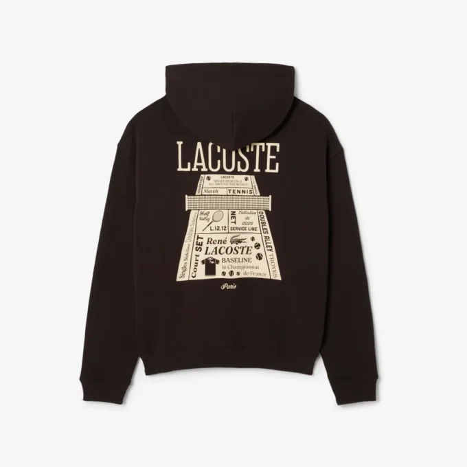 Hoodie mit Print und lockerer Passform