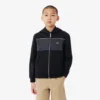 Hoodie mit Reißverschluss und Farbblock-Design