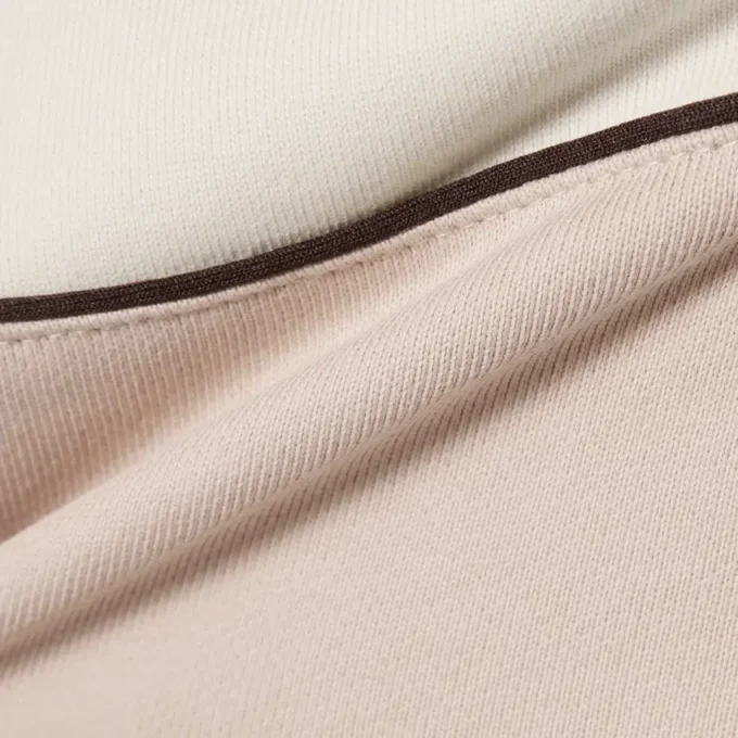Hoodie mit Reißverschluss und Farbblock-Design