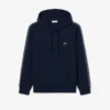 Hoodie mit Reißverschluss und Logo-Streifen