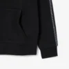 Hoodie mit Reißverschluss und Logo-Streifen