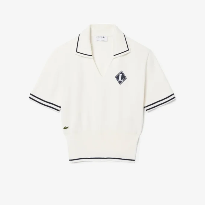 In Frankreich hergestelltes Baumwoll-Poloshirt