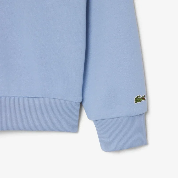 In Frankreich hergestelltes Sweatshirt mit Polokragen