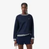 In Frankreich hergestelltes Sweatshirt mit U-Boot-Ausschnitt