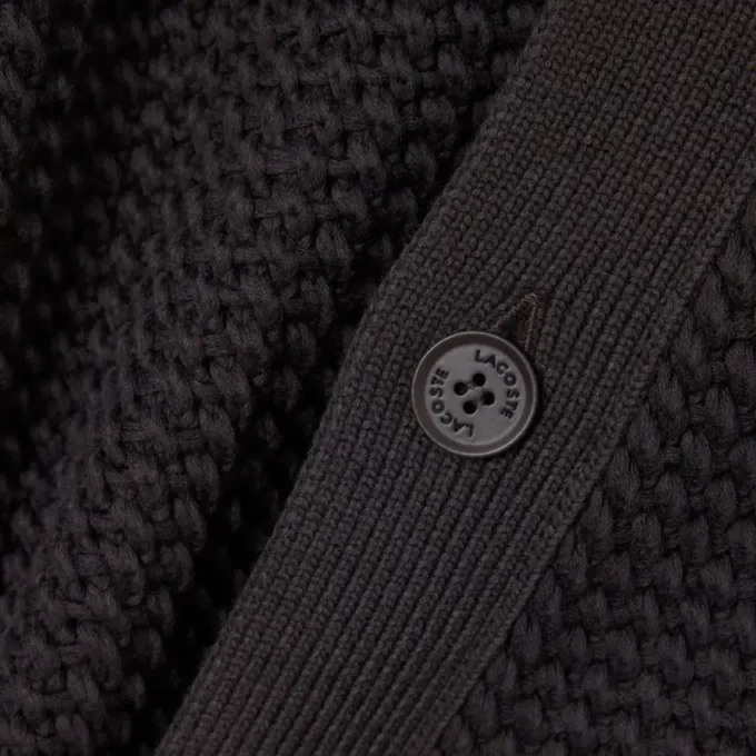 Jacke aus grobem Strick mit Struktur