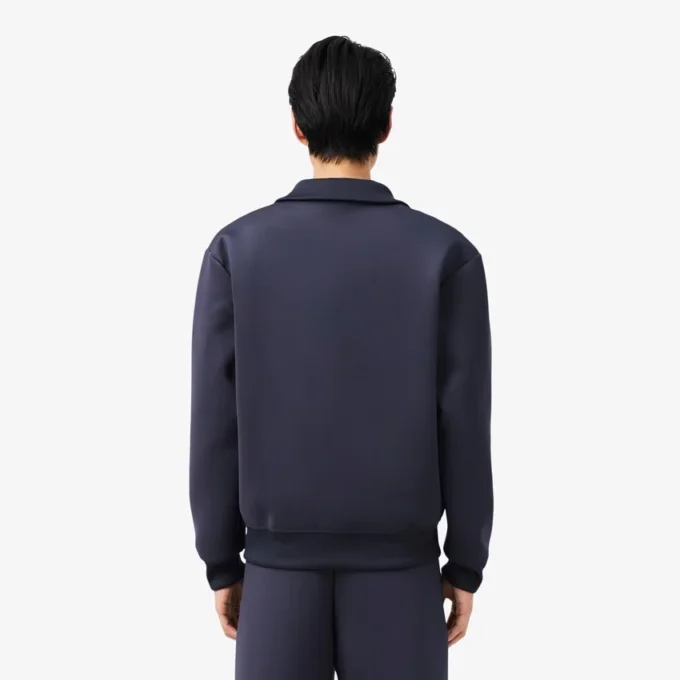 Jacke mit hohem Kragen und Stickerei